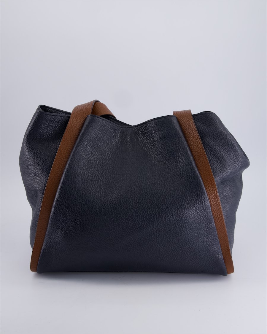Akris Shoulder bags Leather Navy