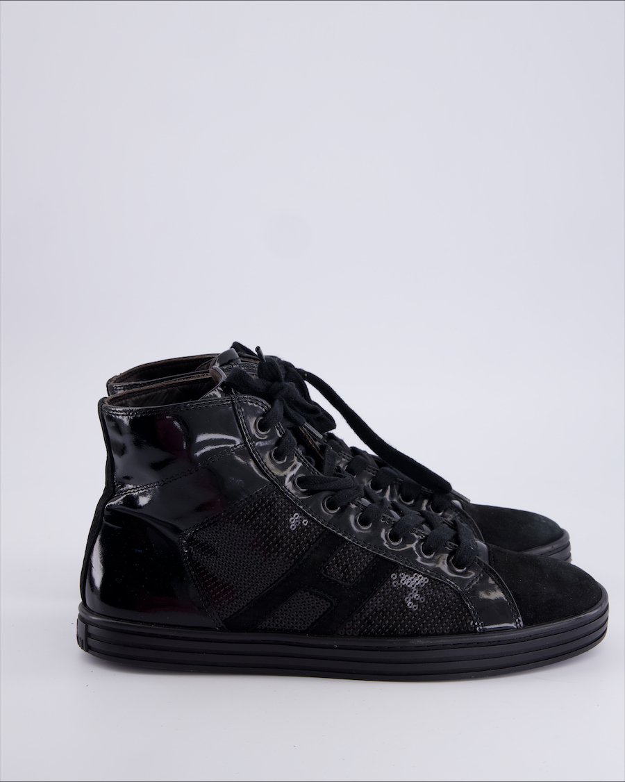Hogan Trainers Leather Black 39.5 EU