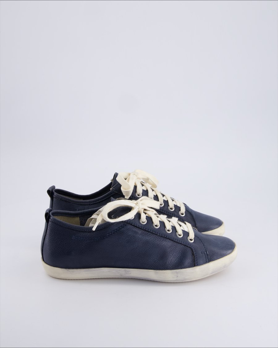 Roberto Santi Low trainers Leather Blue 40 EU