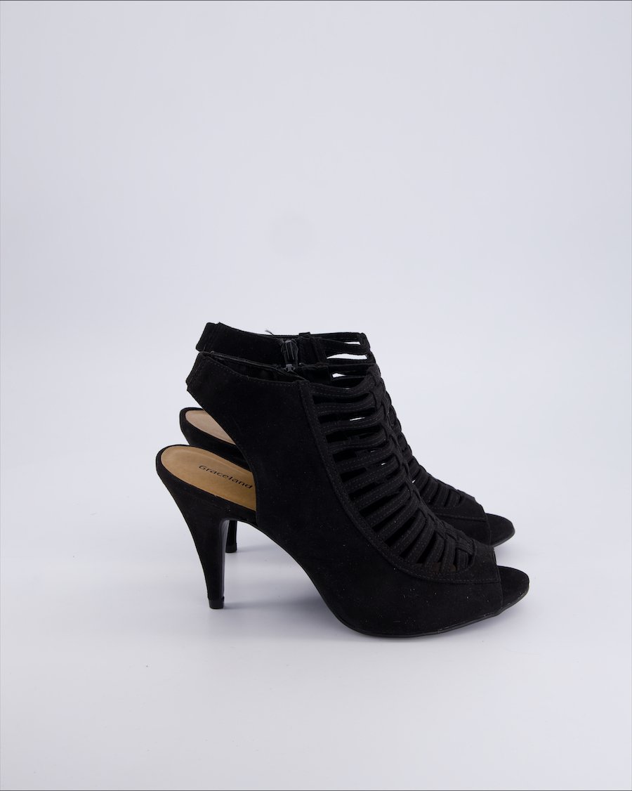 Graceland Heels Suede Black 40 EU