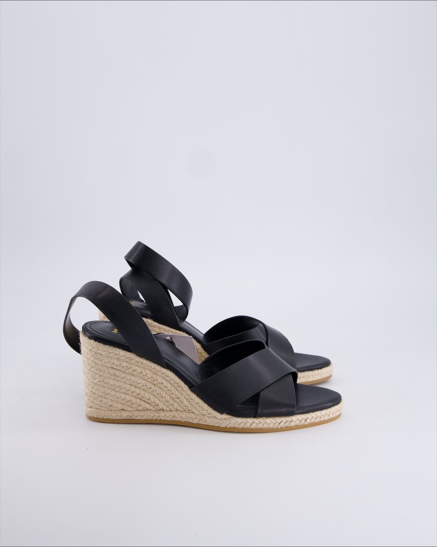 Mango Espadrilles Polyurethane Black 38 EU