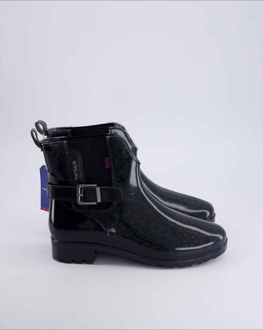 Tom Tailor Ankle Boots Rubber Black 40 EU