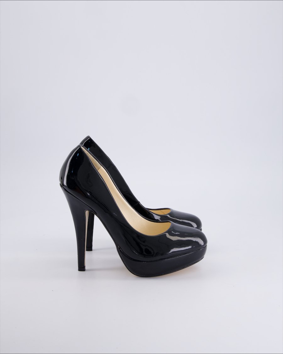 Buffalo Heels Leather Black 37 EU