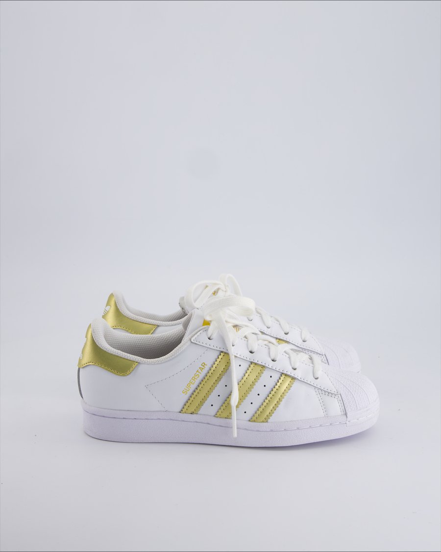 Adidas Superstar Trainers Leather White 37.5 EU