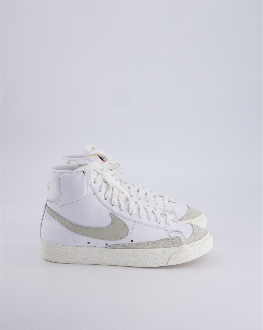 Nike Blazer Trainers Leather White 36.5 EU