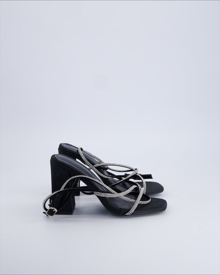 Cuccoo Heels Cloth Black 37 EU