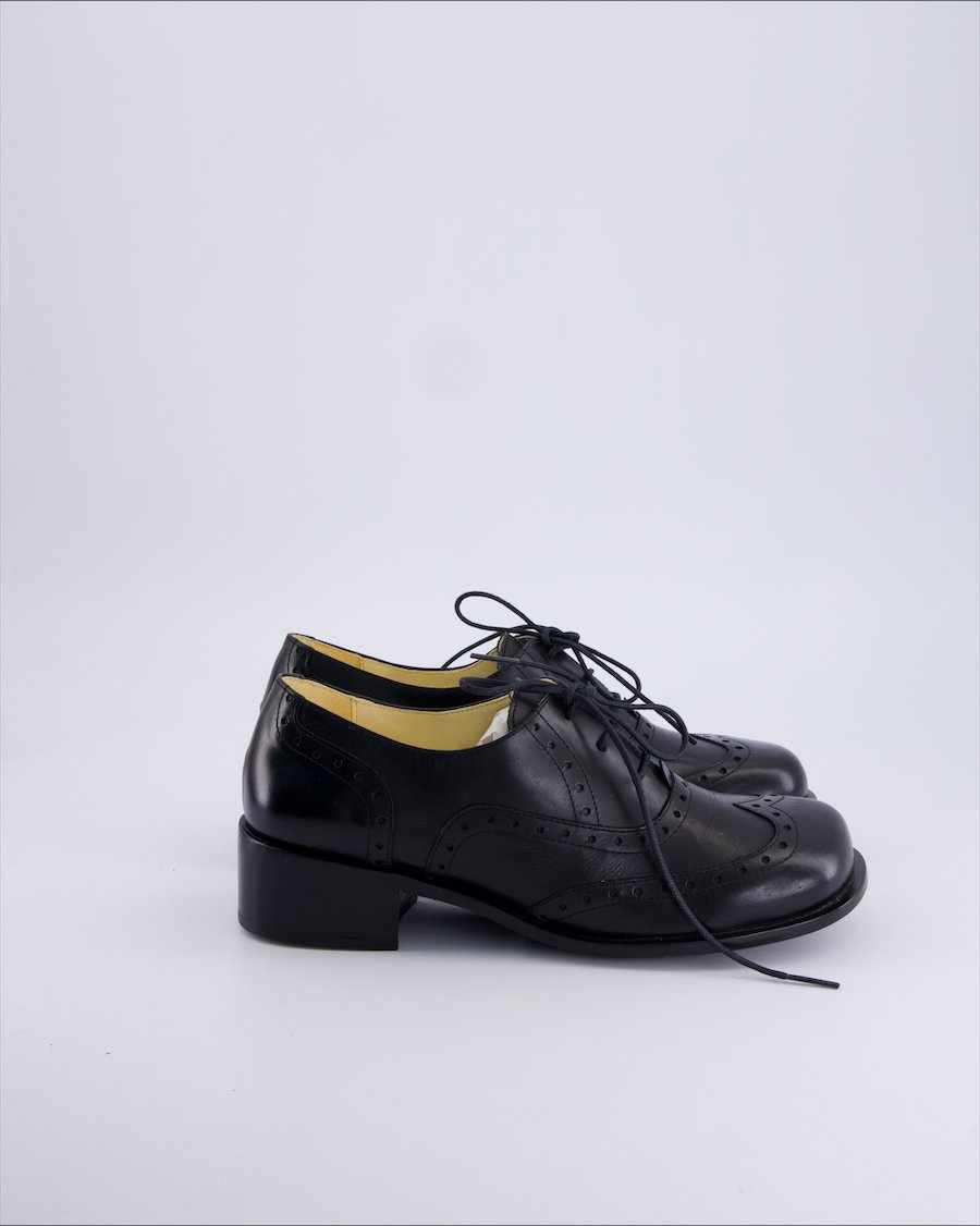 John W. Shop Lace ups Leather Black 39 EU