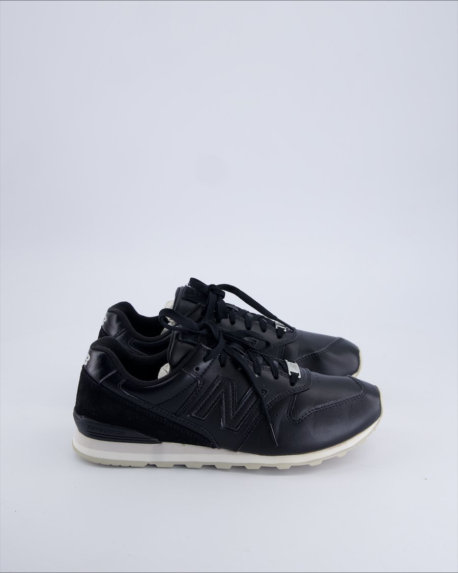 New Balance 996 Trainers Leather Black 40 EU