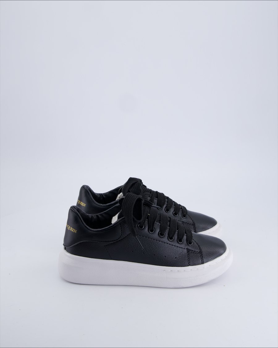 Alexander Mcqueen Trainers Leather Black 38 EU