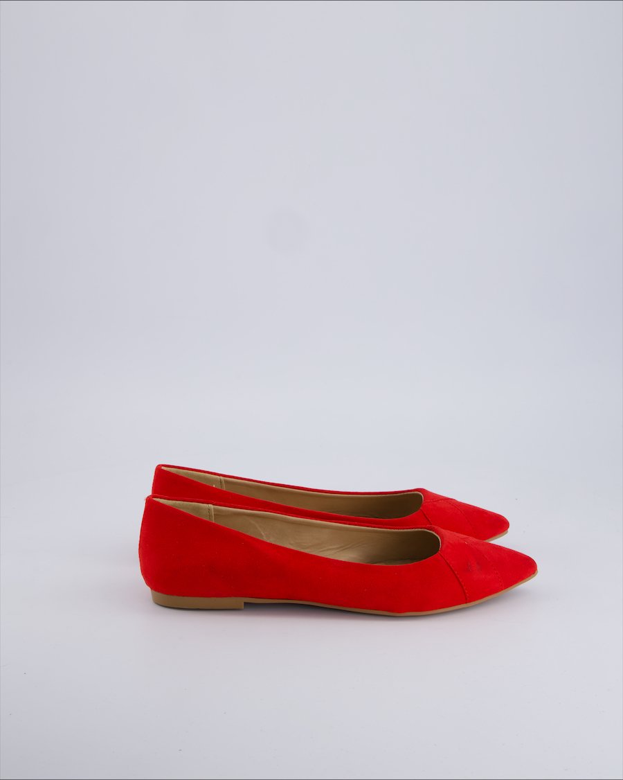 Anna Field Ballet flats Suede Red 37 EU