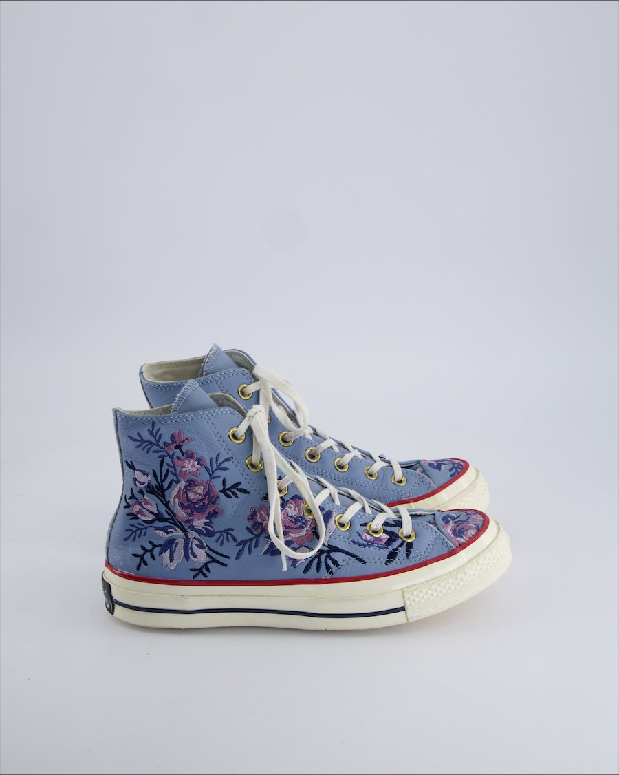 Converse Trainers Cloth Blue 38 EU