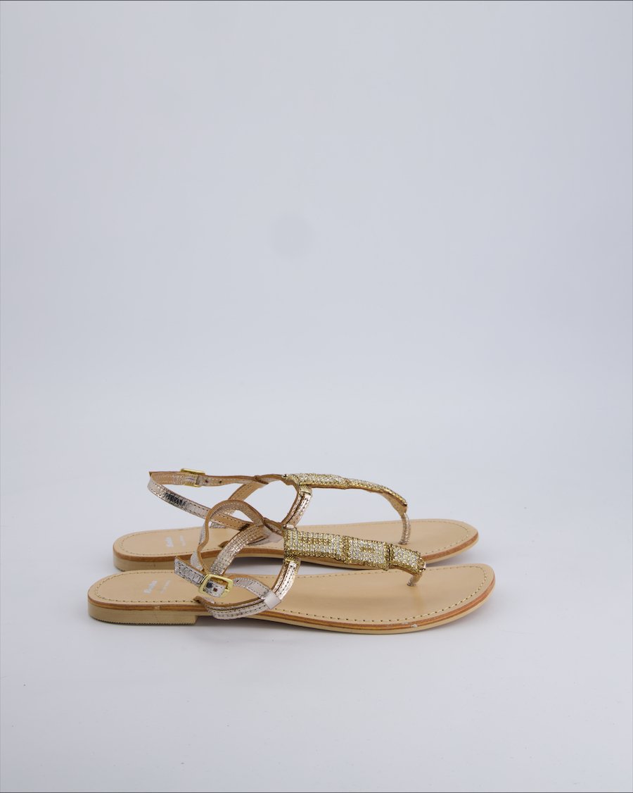 Bata Sandals Plastic Silver 40 EU