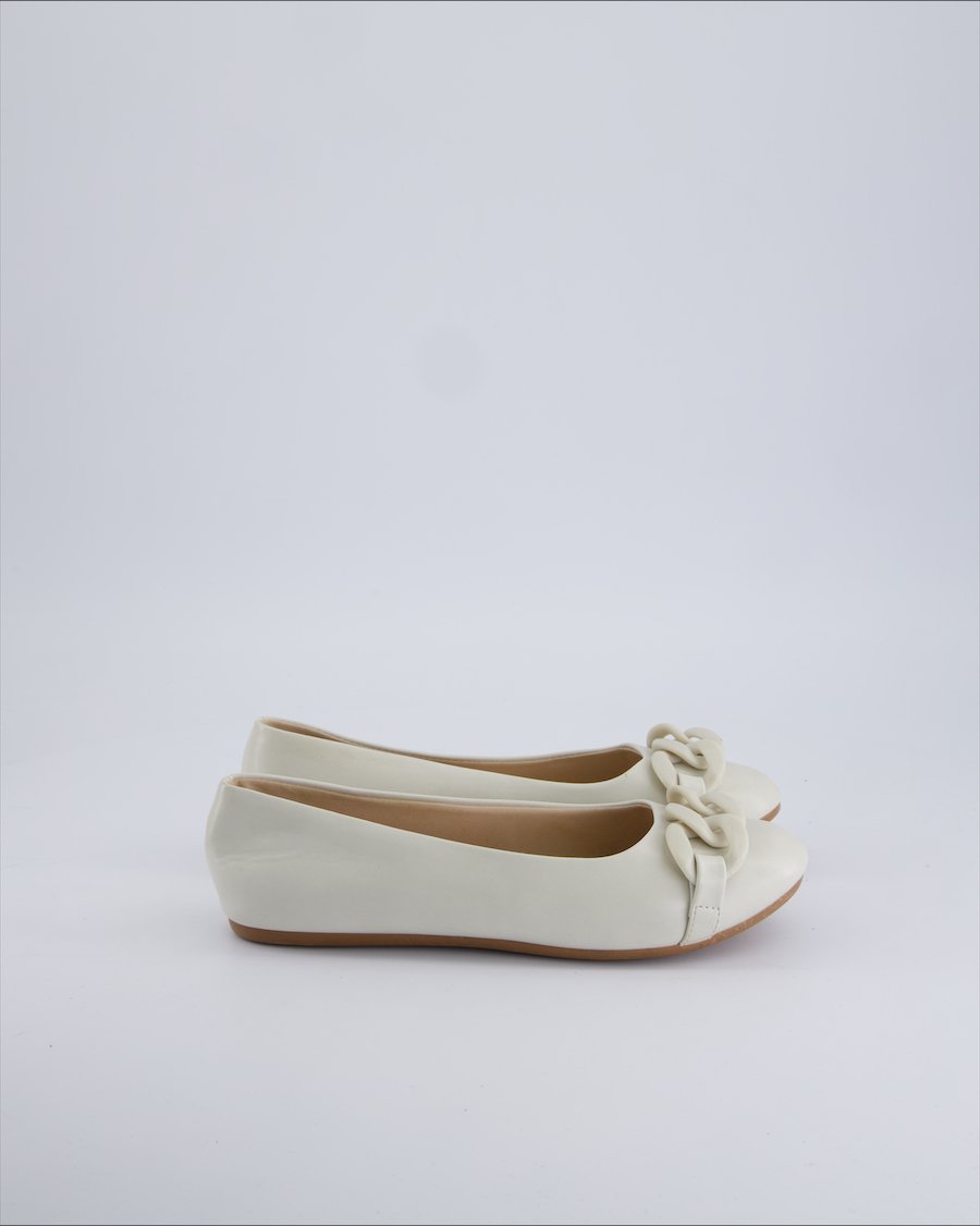 Graceland Ballet flats Polyurethane Beige 38 EU
