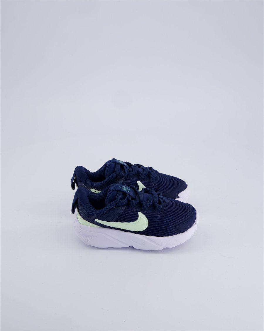 Nike Lace-up trainers Cloth Navy 23.5 EU