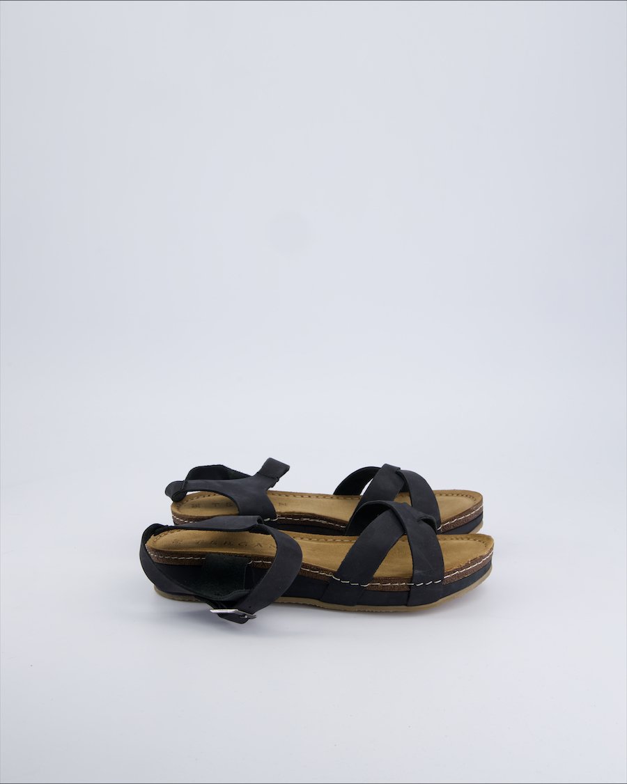 Tergan Sandals Leather Black 36 EU