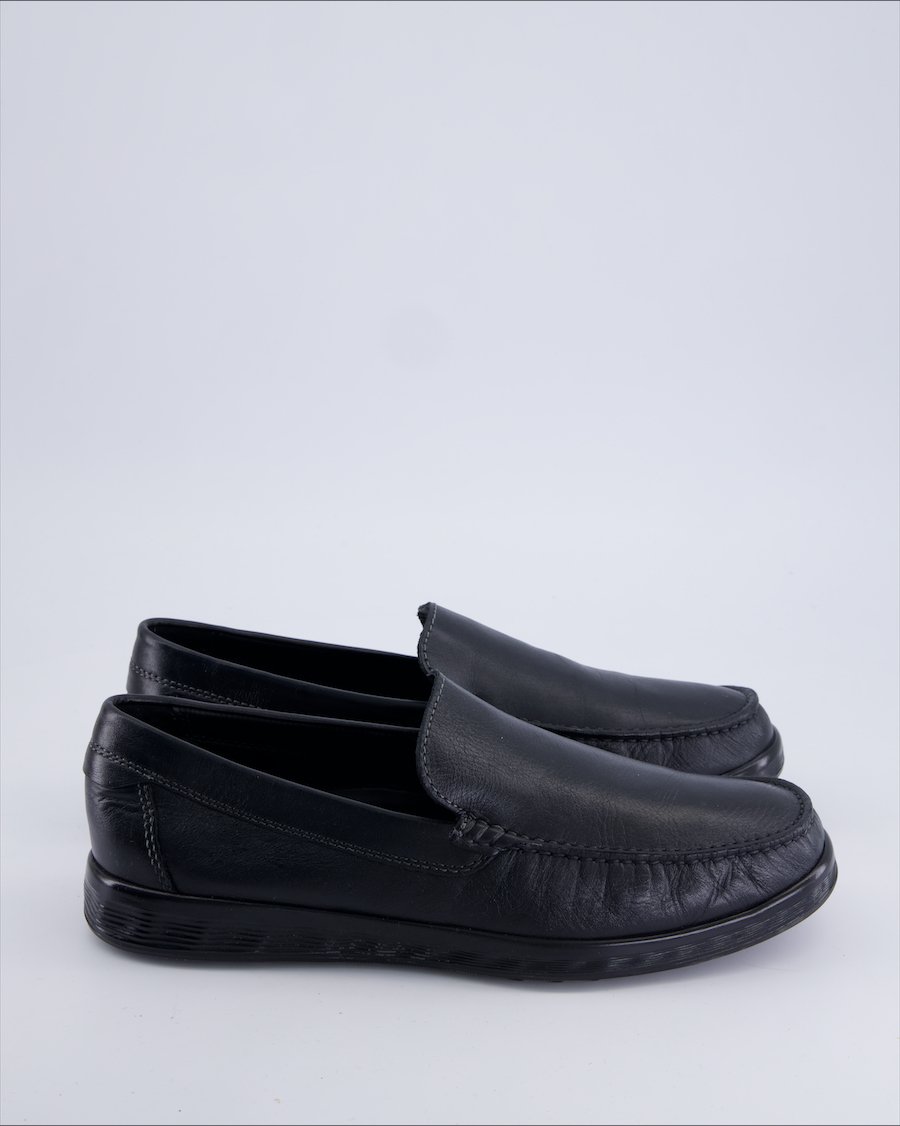 Ecco Flats Leather Black 42 EU