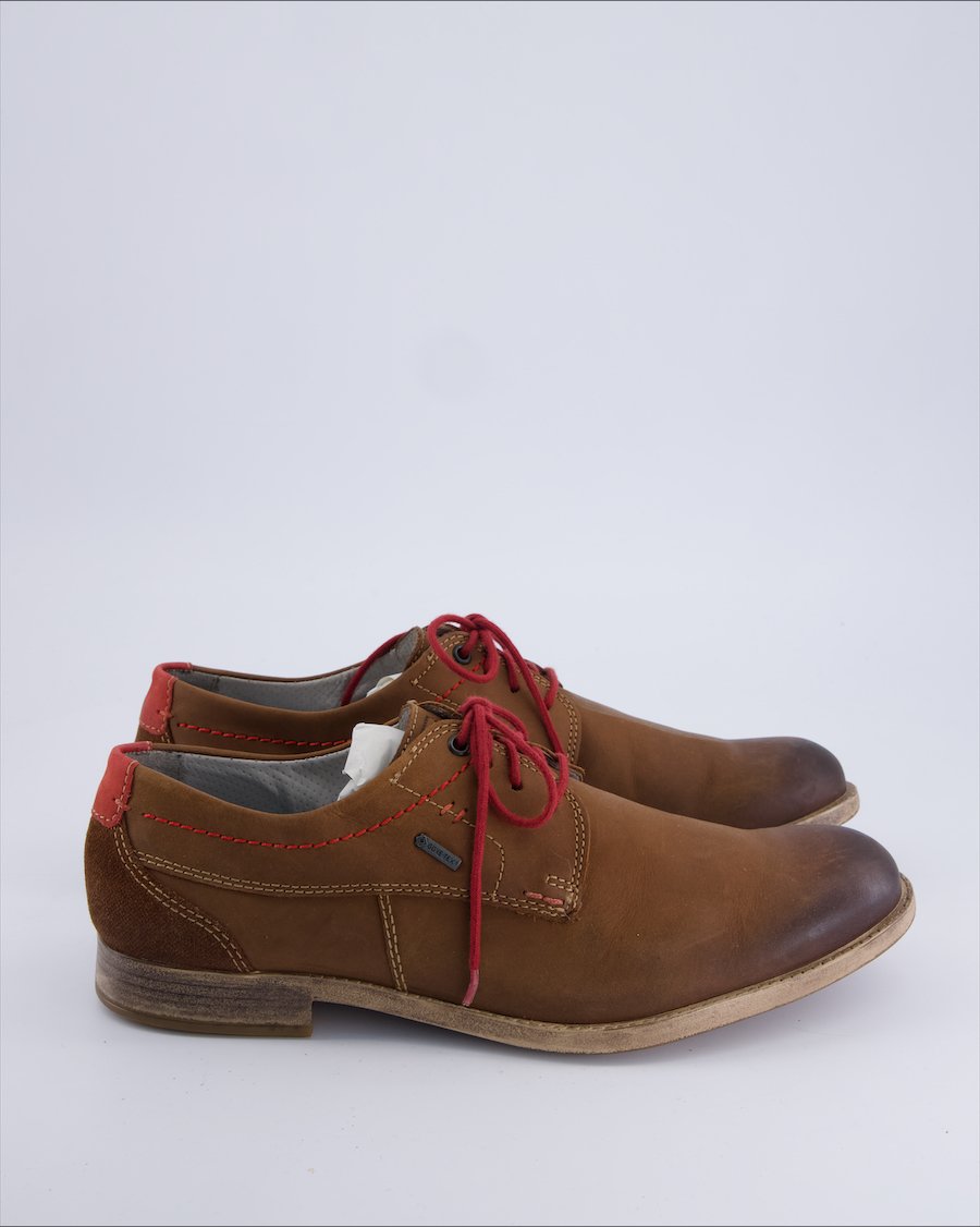 Fretz Men Lace ups Leather Brown 42 EU