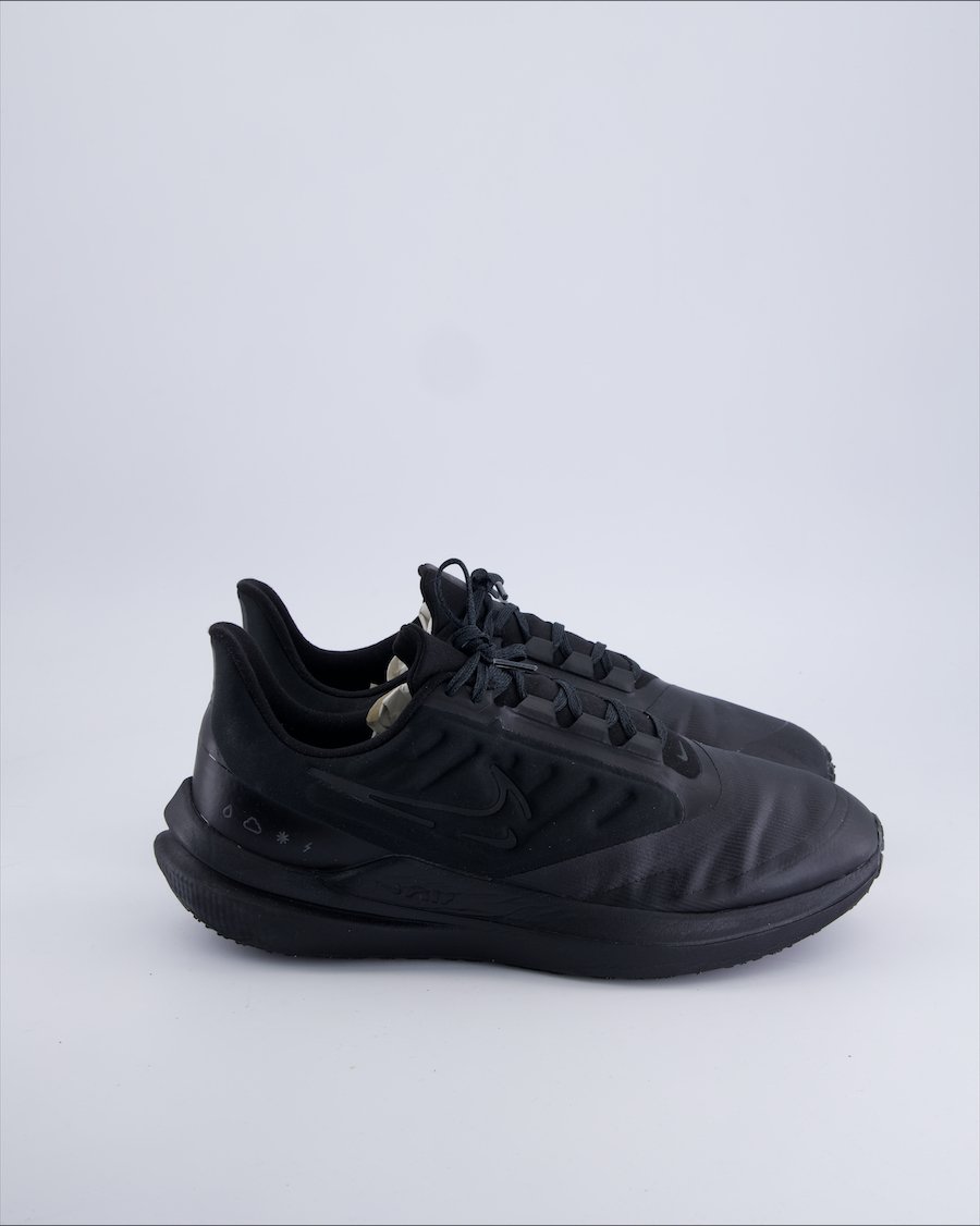 Nike Air Winflo 9 Shield Triple trainers Leather Black 44 EU