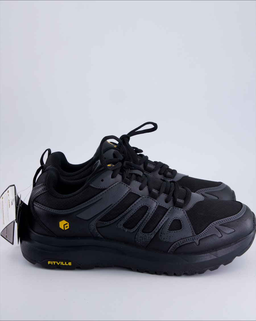 Fit Ville trainers Leather Black 46 EU