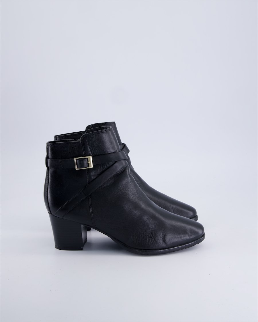 5th Avenue Ankle Boots Leather Black 37 EU