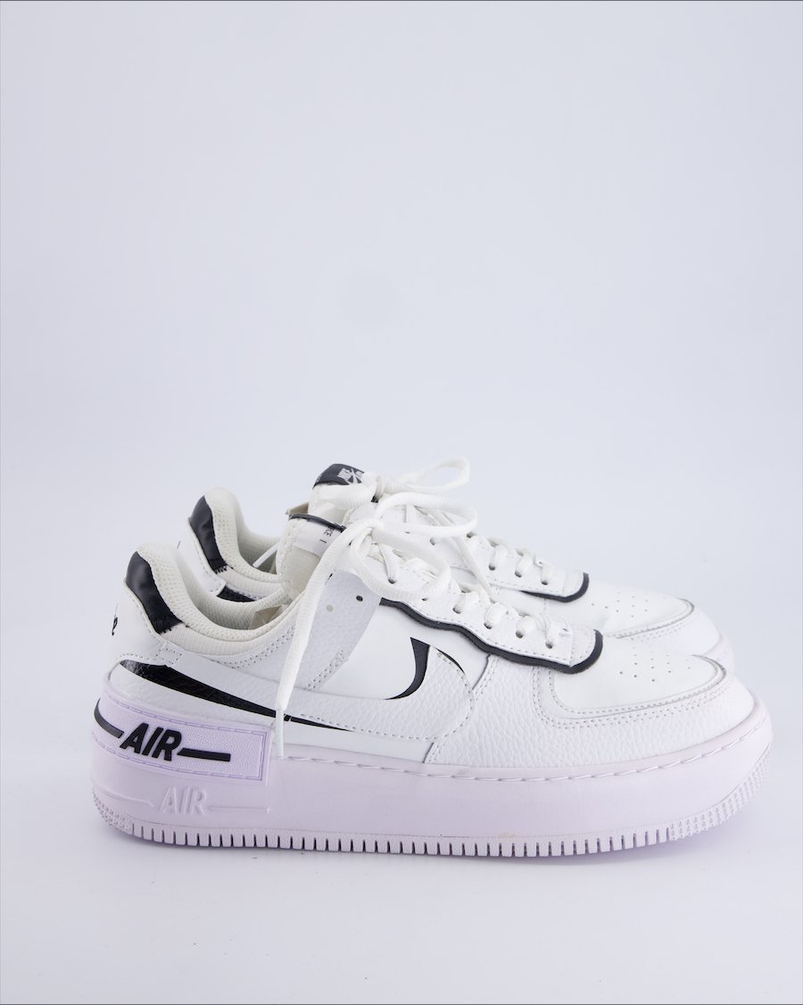 Nike Trainers Leather White 42 EU