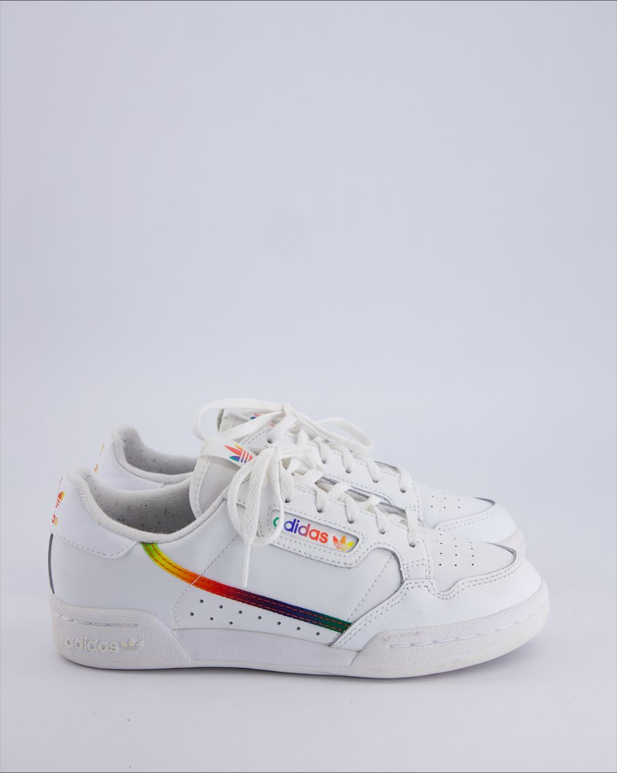 Adidas Trainers Leather White 36 EU