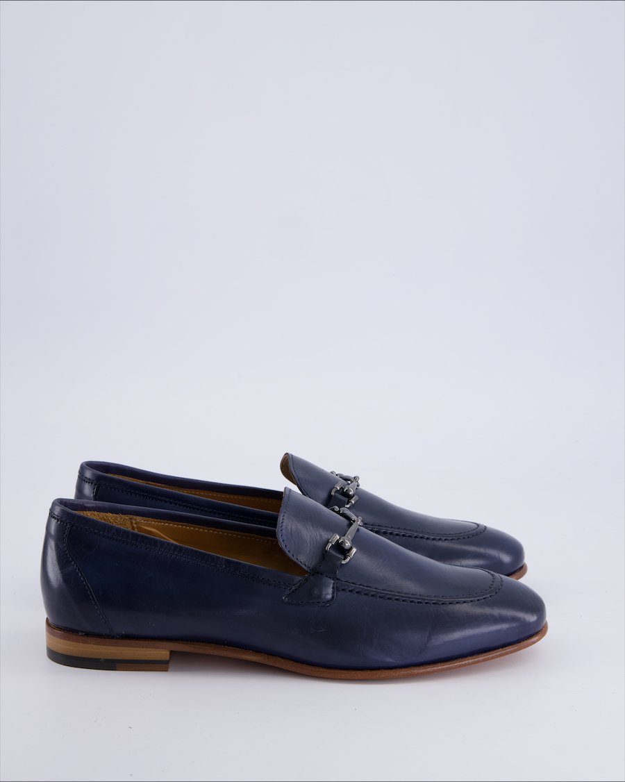 Navyboot Flats Leather Blue 37 EU