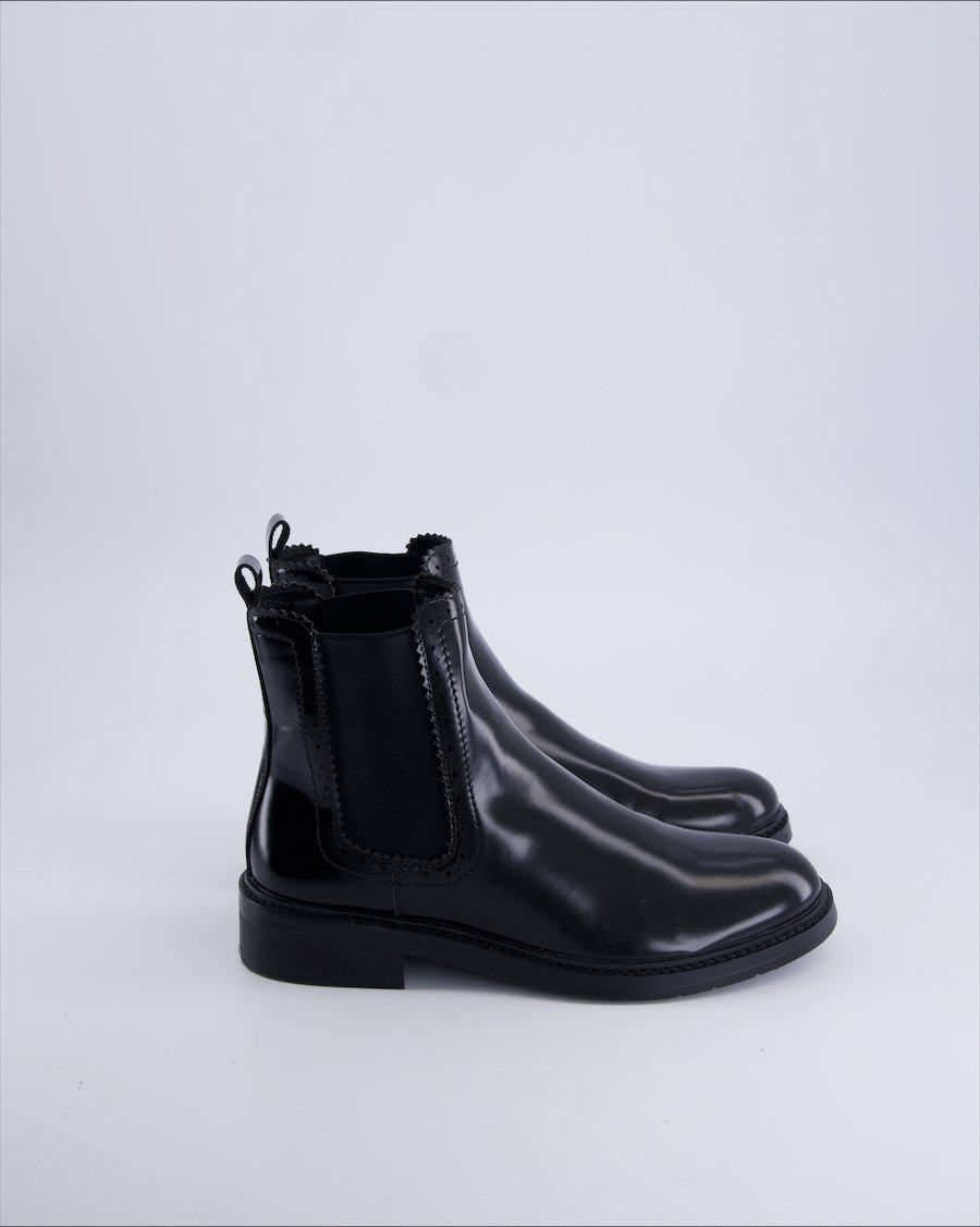 Merry Scott Ankle Boots Leather Black 38 EU
