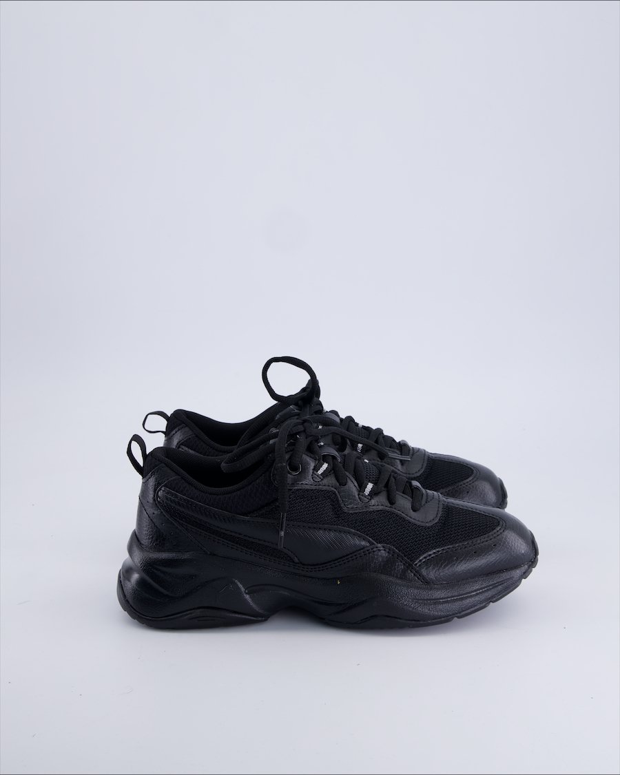 Puma Trainers Leather Black 36 EU