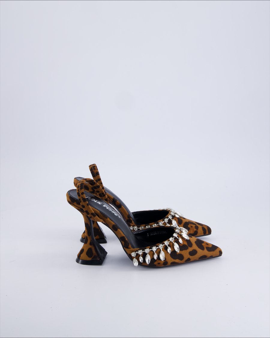 Public Desire Heels Suede Brown 36 EU