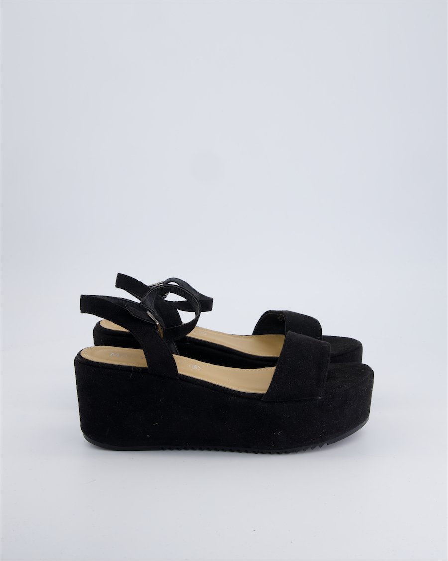 Mary Paz Sandals Suede Black 39 EU