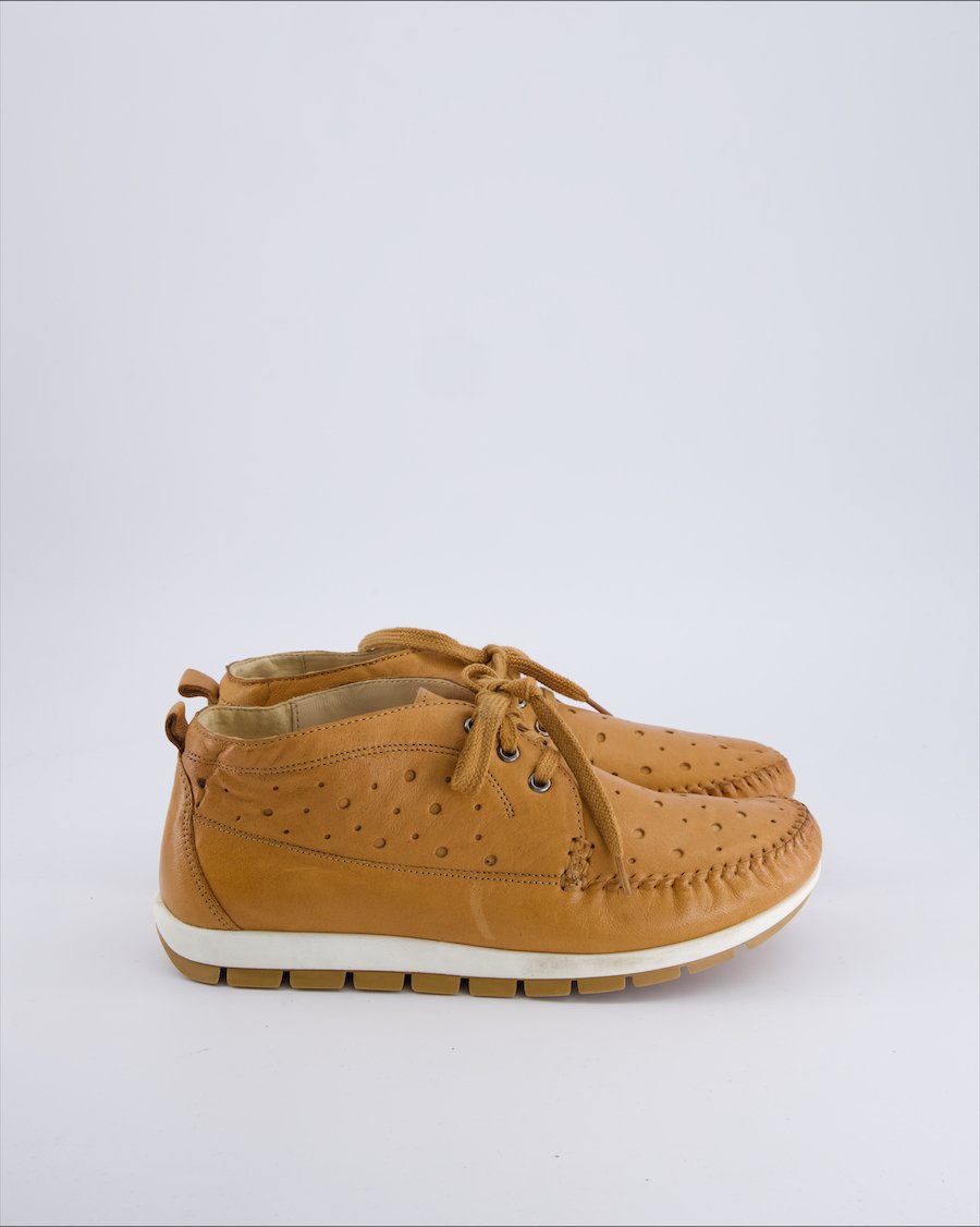 Helvesko Boots Leather Camel 39 EU