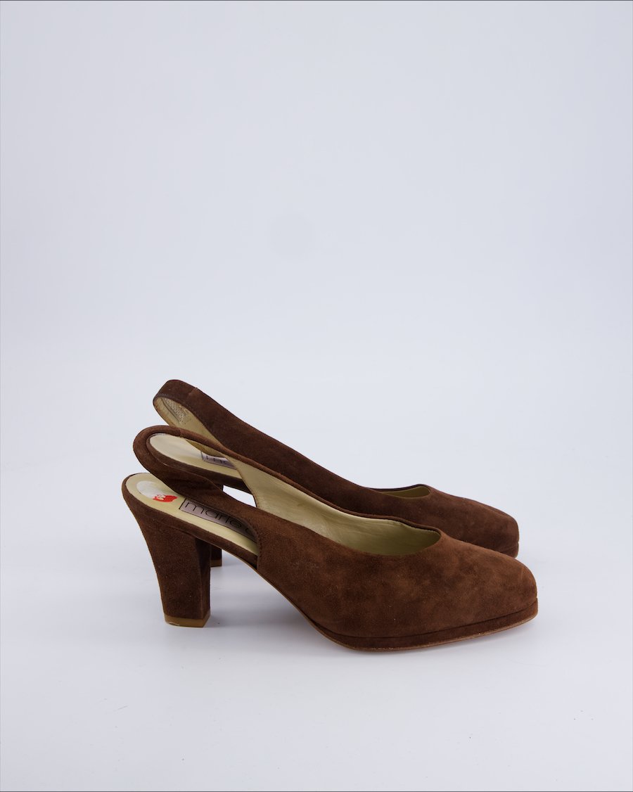 Marie Claire Heels Suede Brown 40 EU