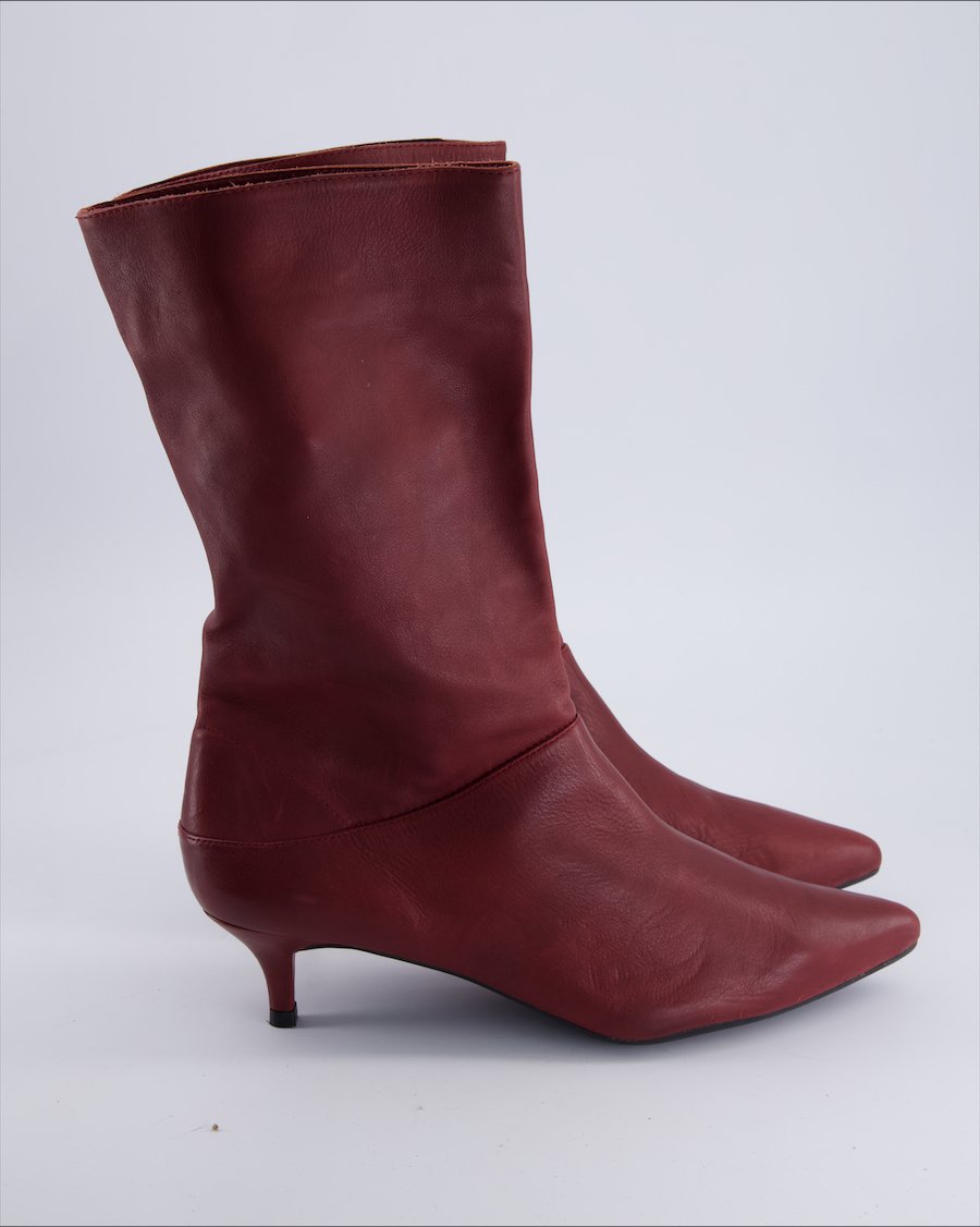 Unisa Ankle Boots Leather Burgundy 41 EU