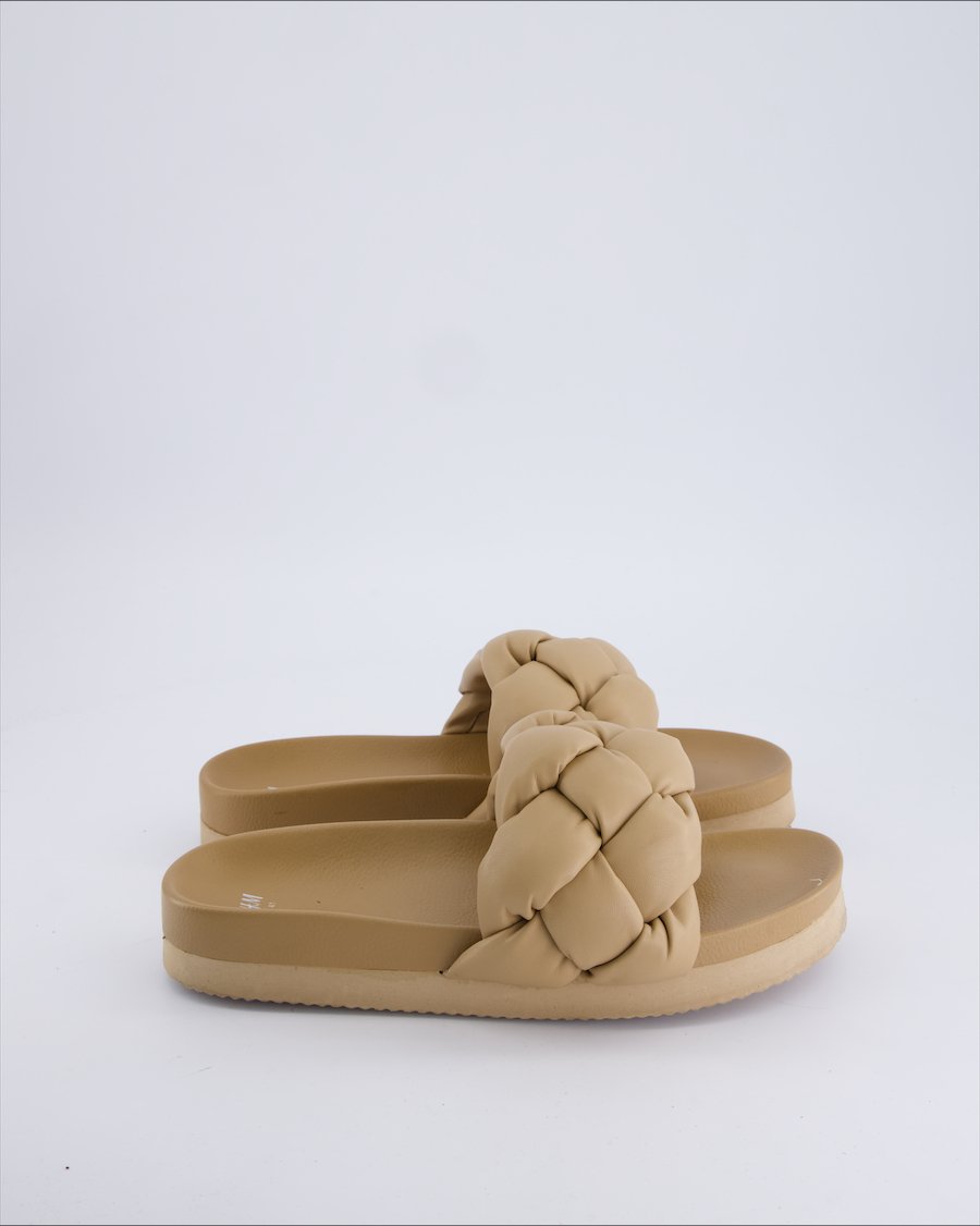H&m Sandals Vegan leather Ecru 41 EU