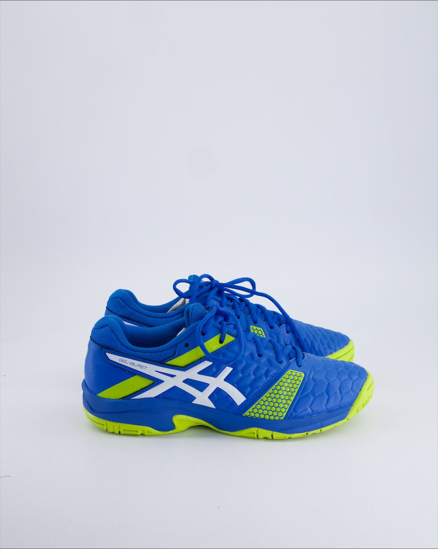 Asics Gel-Blast trainers Leather Blue 39.5 EU
