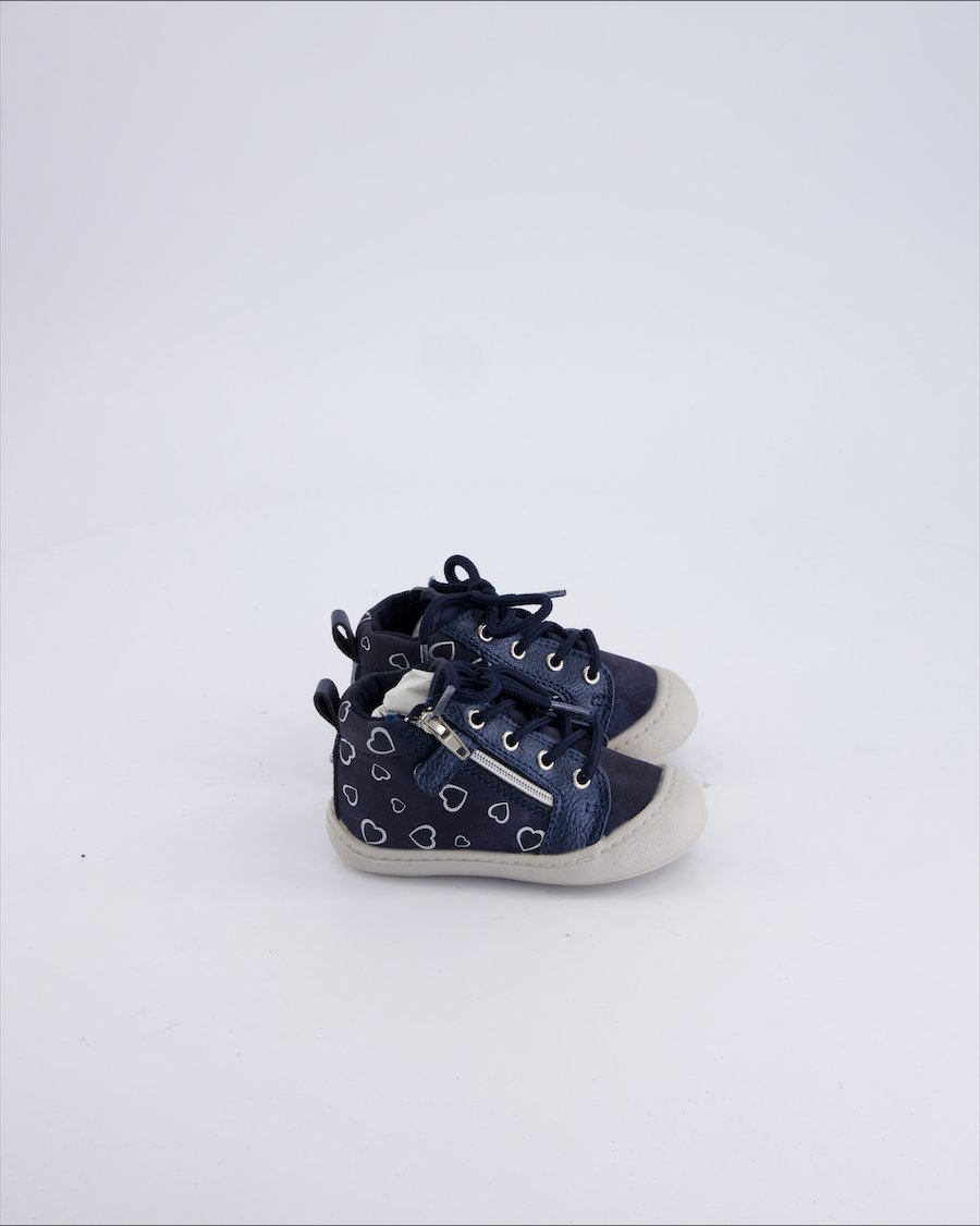 Freemouss Lace-up trainers Leather Navy 19 EU
