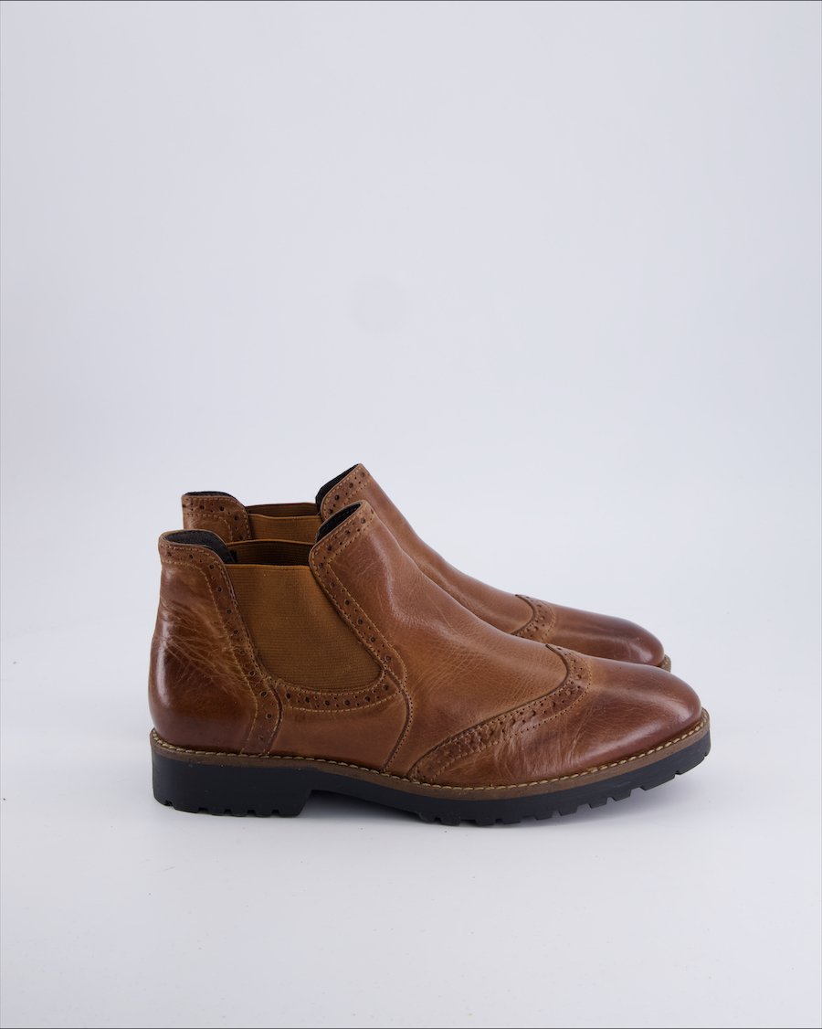 5th Avenue Ankle Boots Leather Brown 39 EU