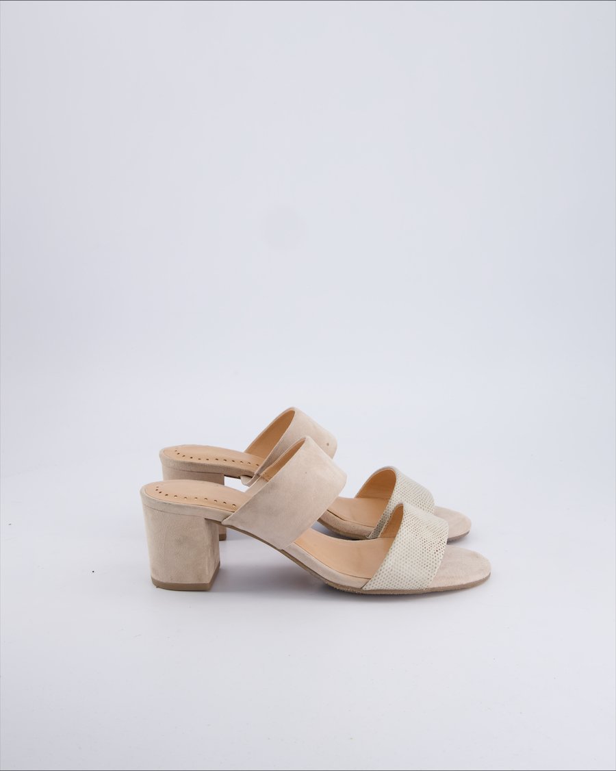 Varese Heels Suede Beige 39 EU