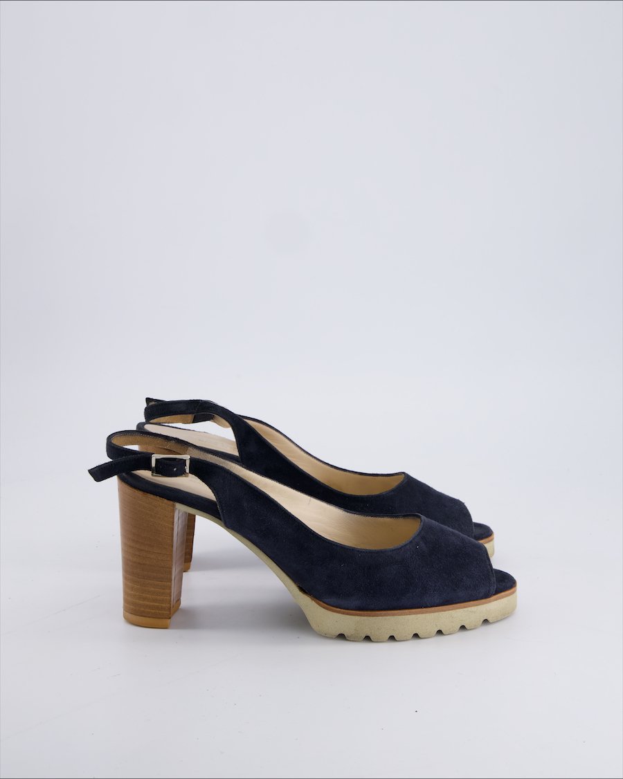 Capriccio Heels Suede Blue 38 EU