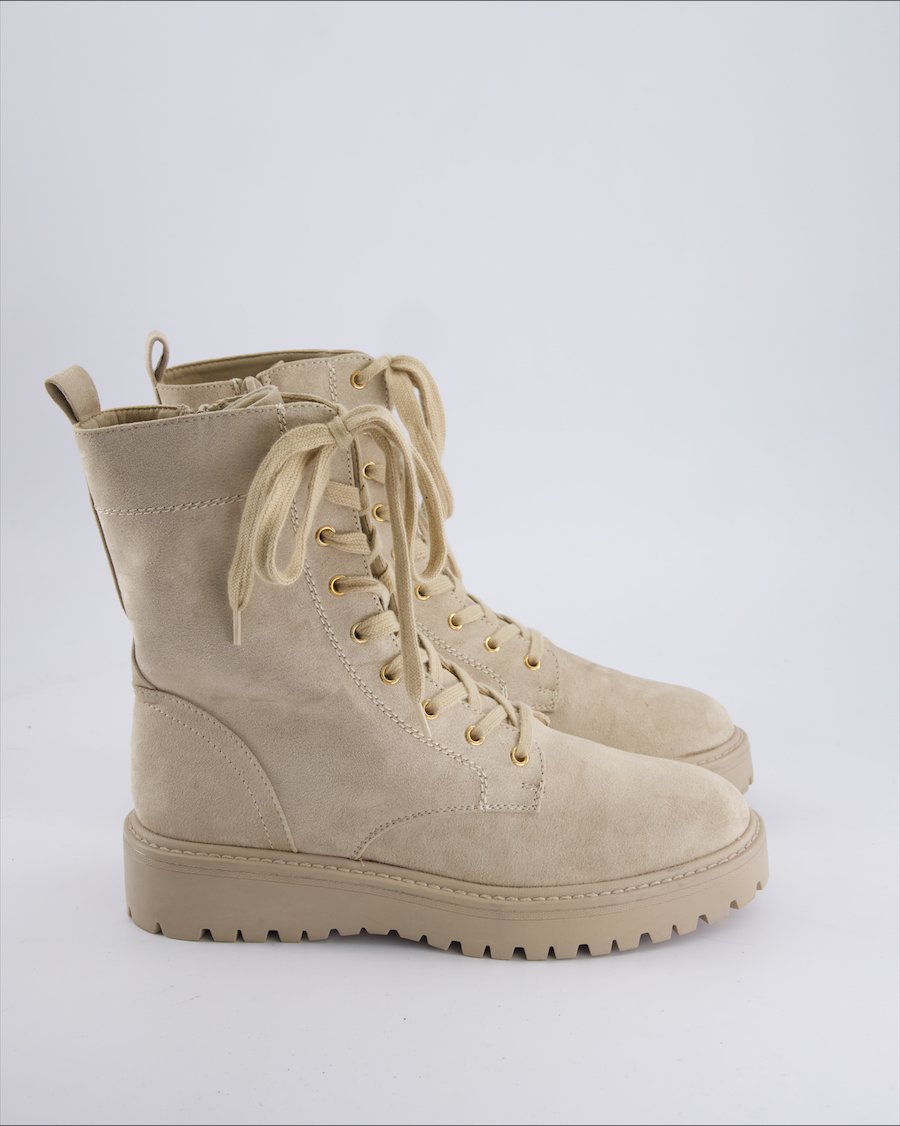 Graceland Ankle Boots Suede Beige 40 EU