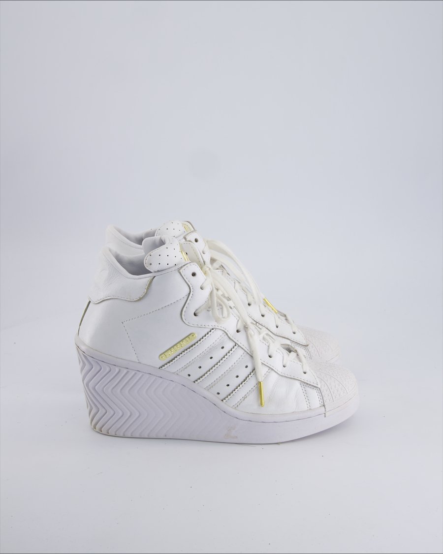 Adidas Superstar Trainers Leather White 40 EU