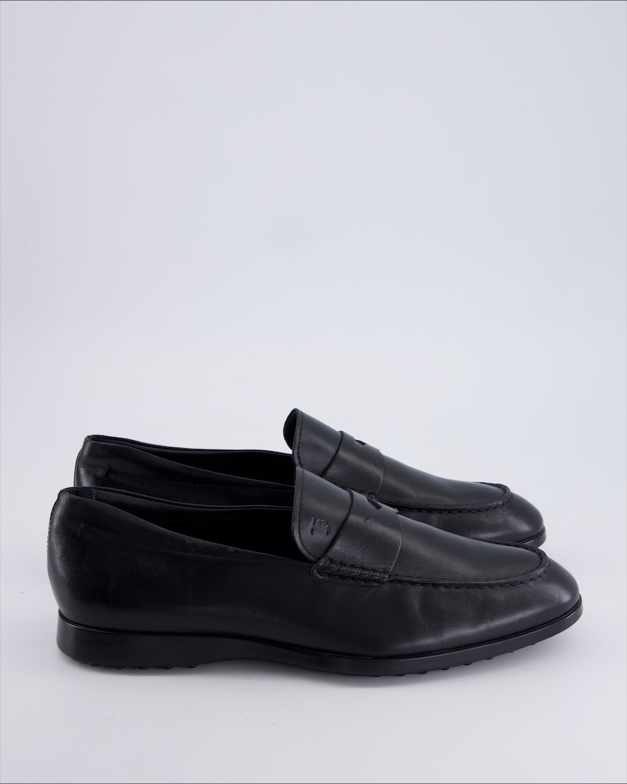 Tod's Flats Leather Black 41 EU
