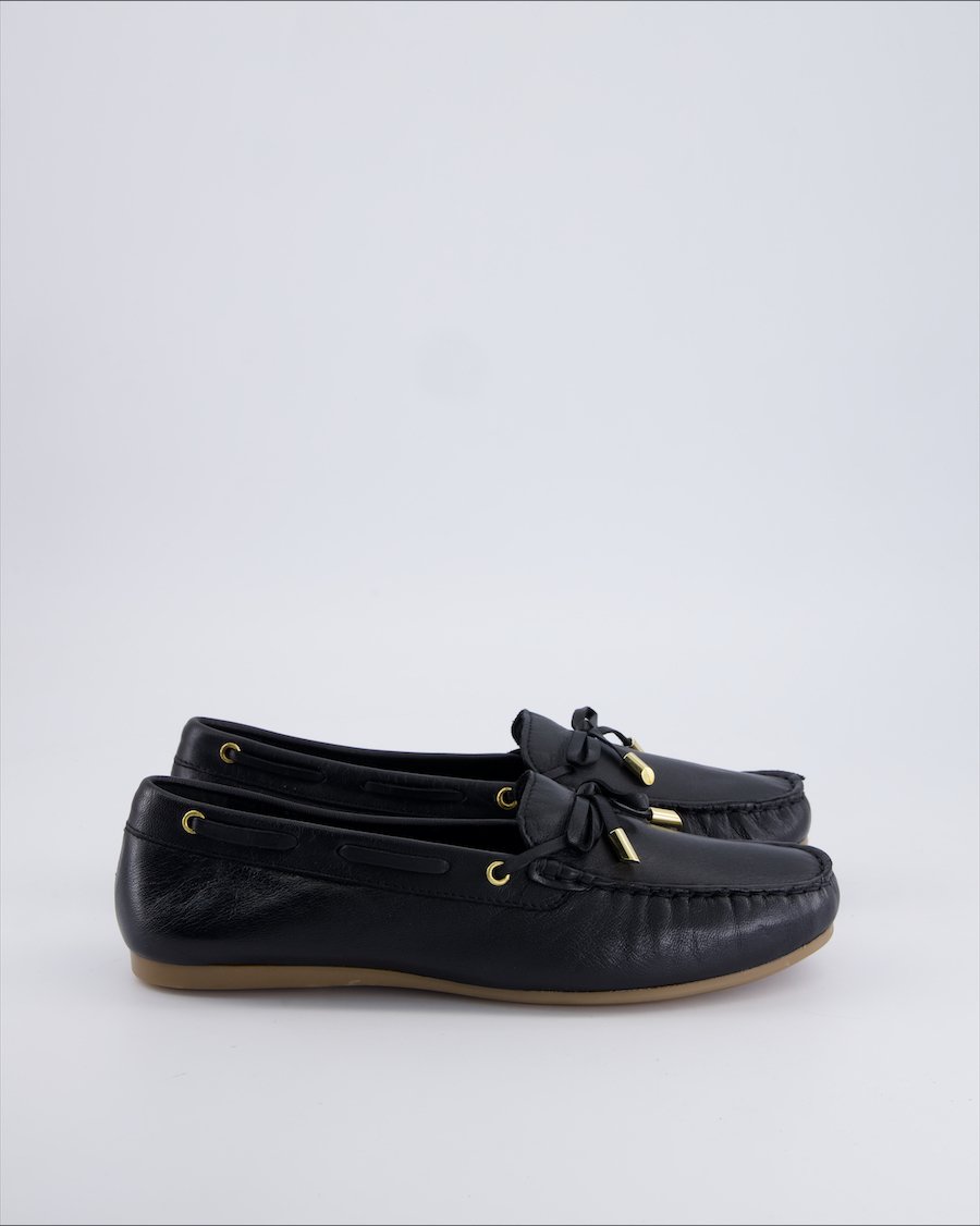 Varese Flats Leather Black 39 EU