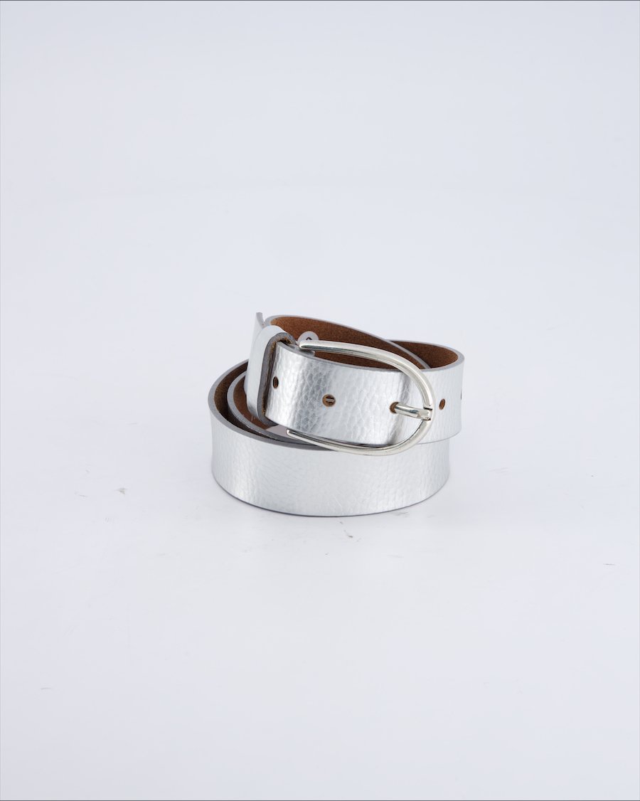 Vanzetti Leather Leather Silver 80 cm