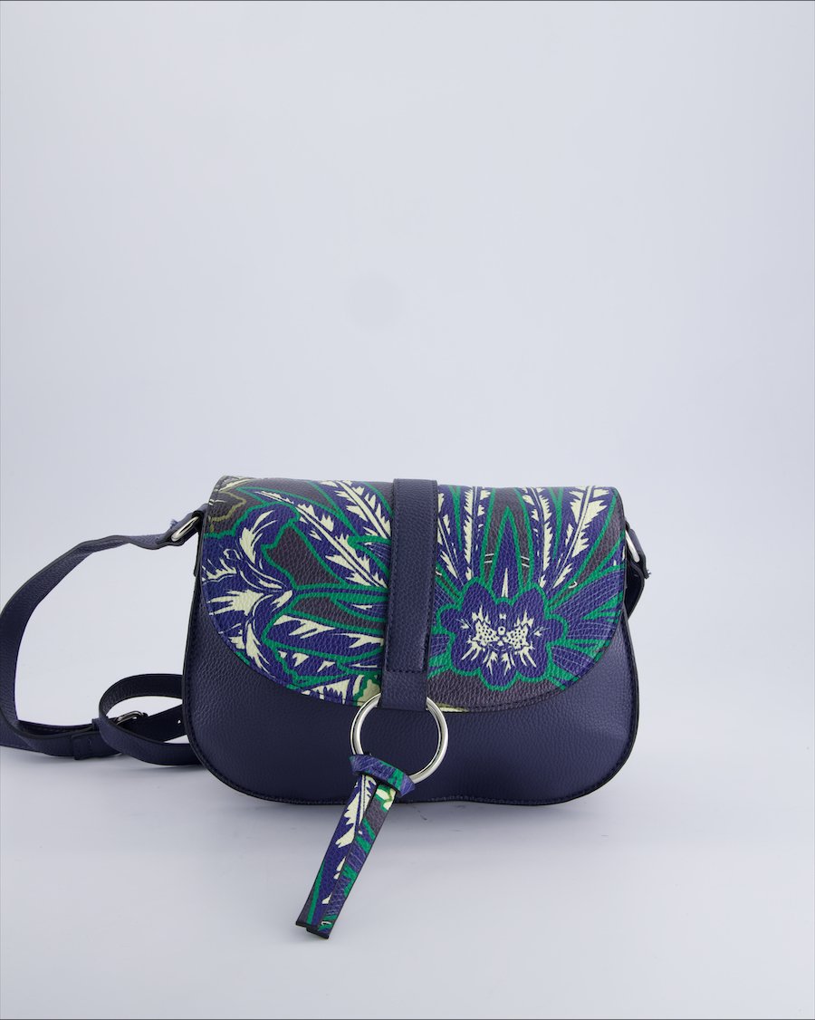 Promod Crossbody bags Leather Navy