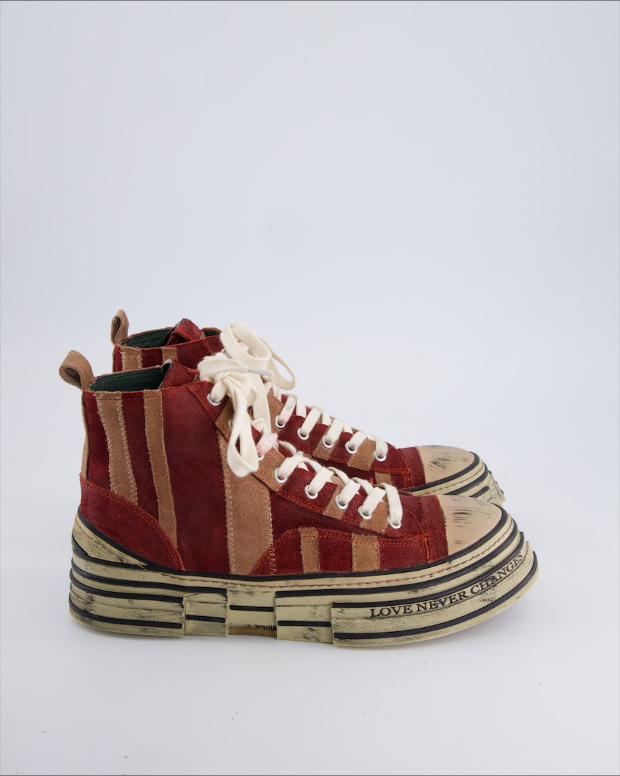 Rebecca White Trainers Suede Burgundy 41 EU