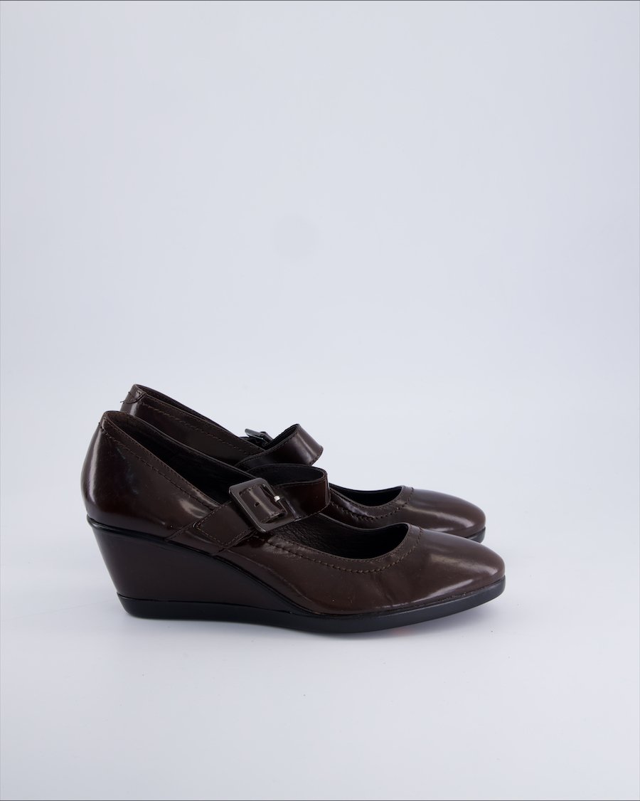 Bata Heels Leather Brown 41 EU