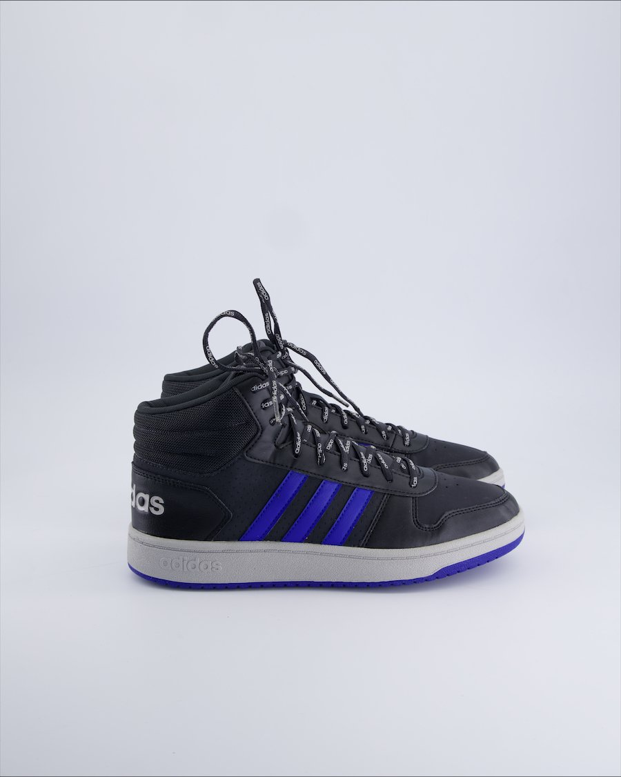 Adidas High trainers Leather Anthracite 43.5 EU