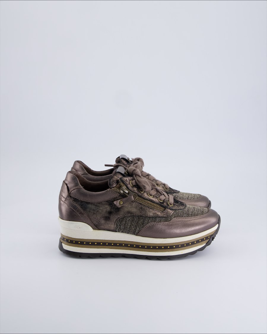 Nero Giardini Trainers Leather Khaki 36 EU